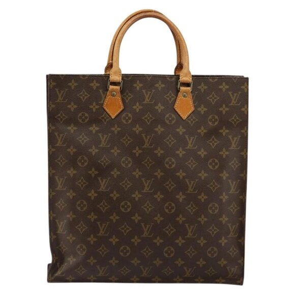 LOUIS VUITTON Monogram Sac Plat Hand Bag - Picture 8 of 16